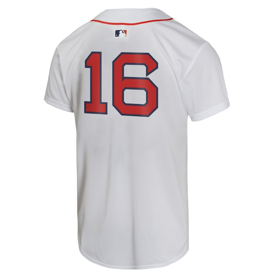 Jarren Duran 16 Boston Red Sox Home Player Game YOUTH Jersey - White