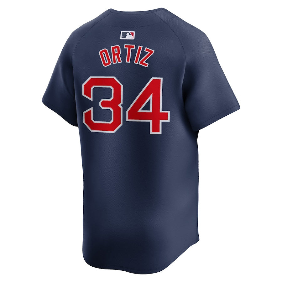 David Ortiz 34 Boston Red Sox Alternate Limited Retired Player Men Jersey - Navy