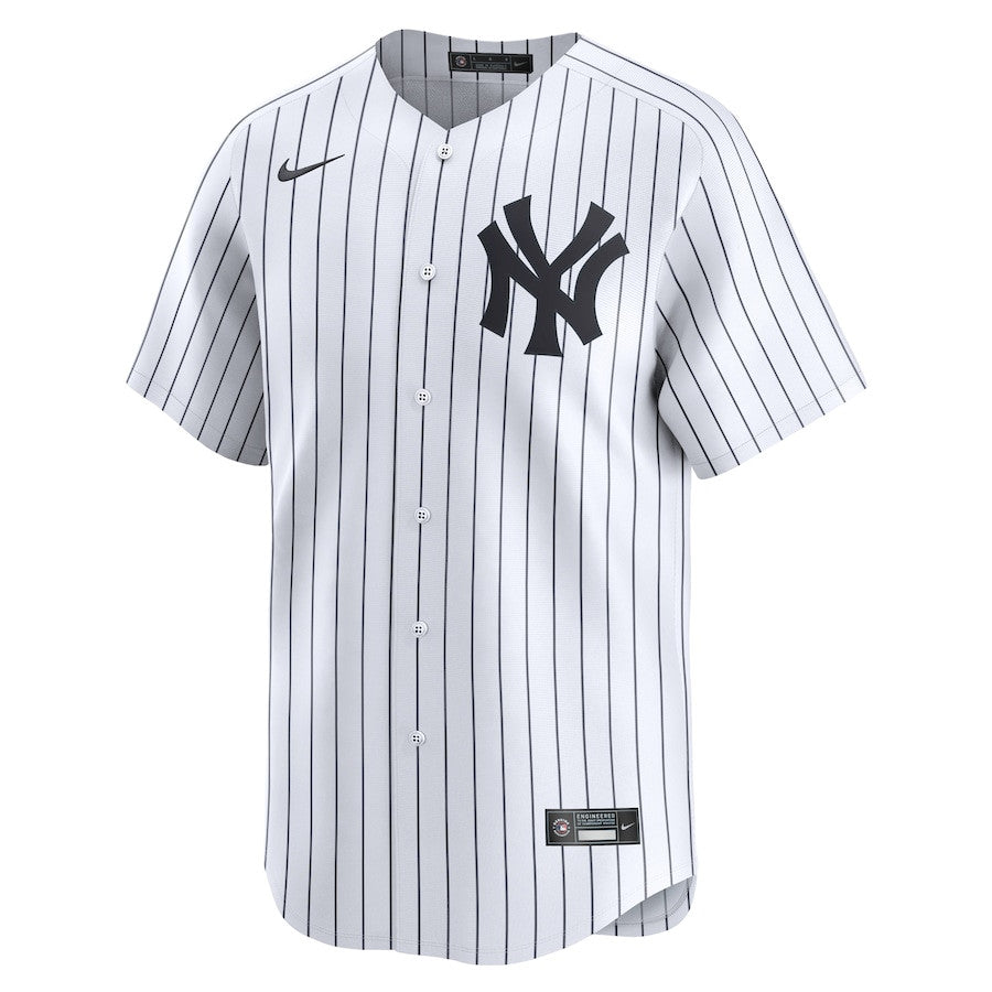 Jasson Domínguez 89 New York Yankees Home Limited Player Men Jersey - White
