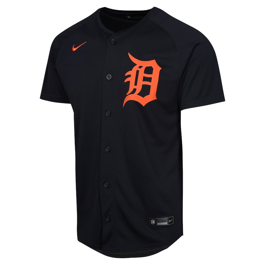 Detroit Tigers Alternate Limited YOUTH Jersey - Navy