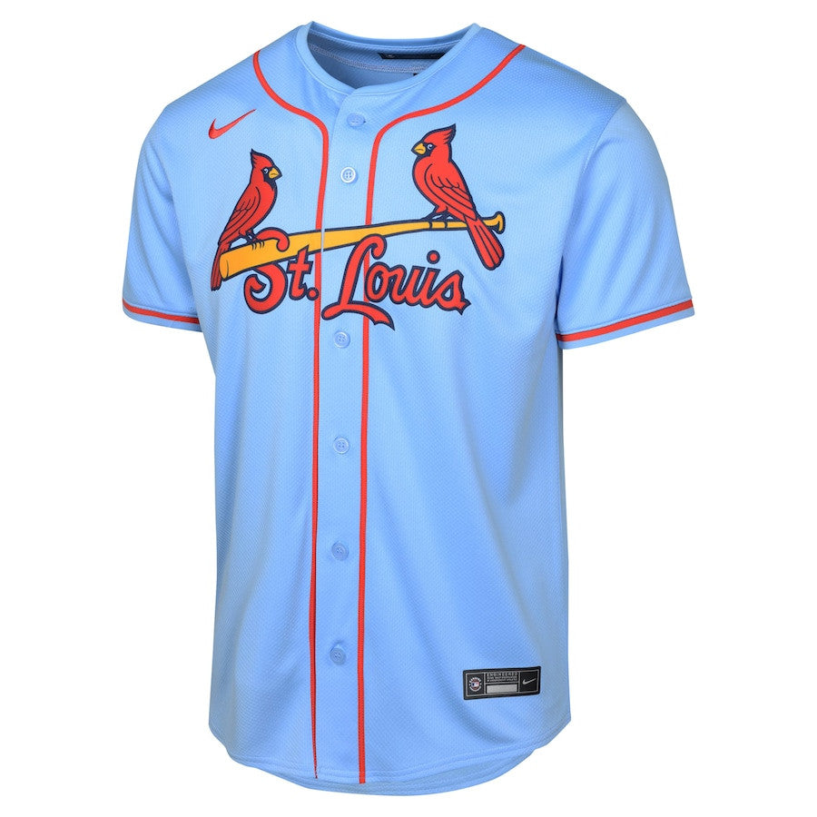 St. Louis Cardinals Alternate Limited YOUTH Jersey - Light Blue