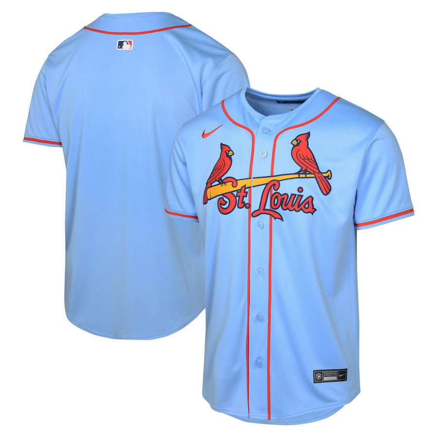 St. Louis Cardinals Alternate Limited YOUTH Jersey - Light Blue