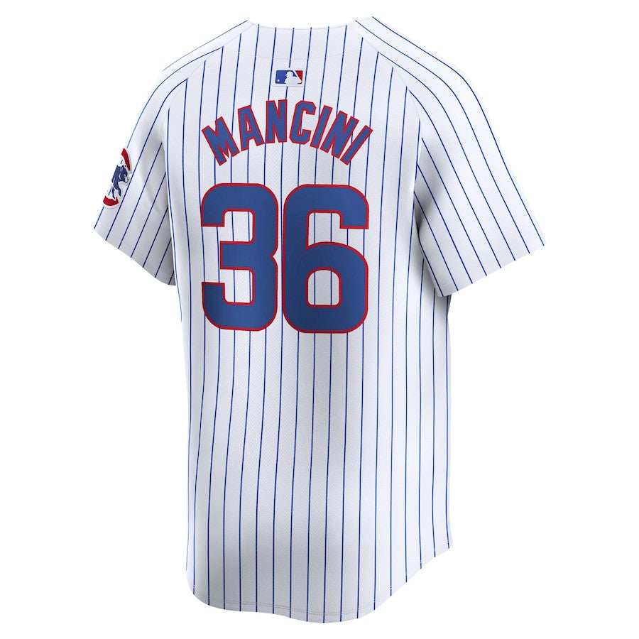 Trey Mancini 36 Chicago Cubs Home Limited Player Men Jersey - White