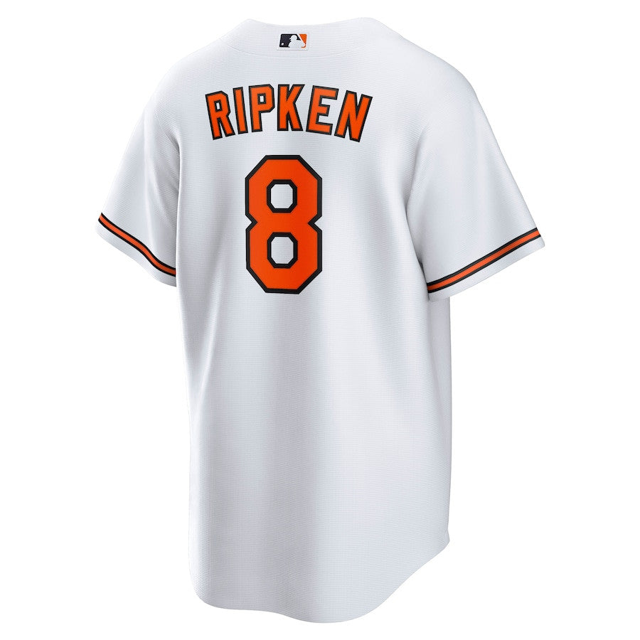 Cal Ripken Jr. 8 Baltimore Orioles Throwback Player Men Jersey - White