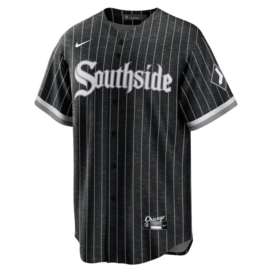 Yoan Moncada 10 Chicago White Sox City Connect Player Men Jersey - Black