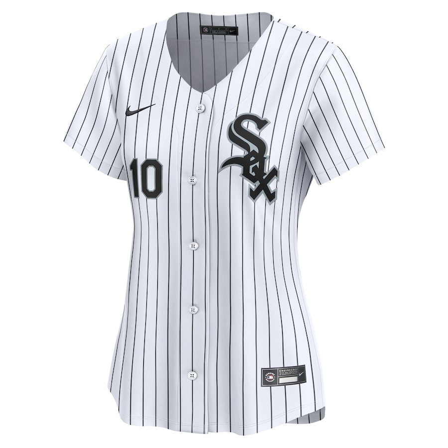 Yoan Moncada 10 Chicago White Sox Home Limited Player Women Jersey - White