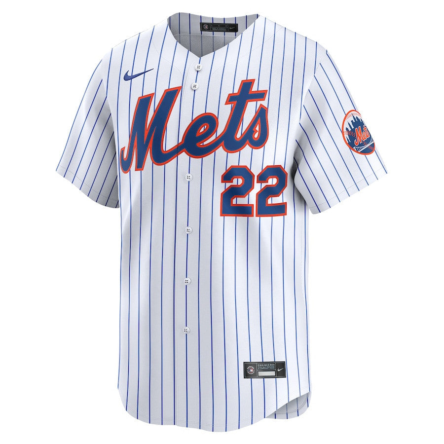 Juan Soto 22 New York Mets Home Limited Player Men Jersey - White