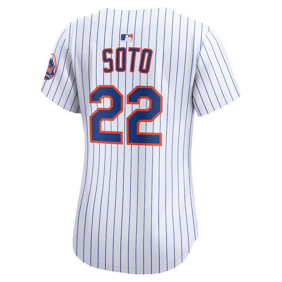 Juan Soto 22 New York Mets Women's Home Limited Player Jersey - White