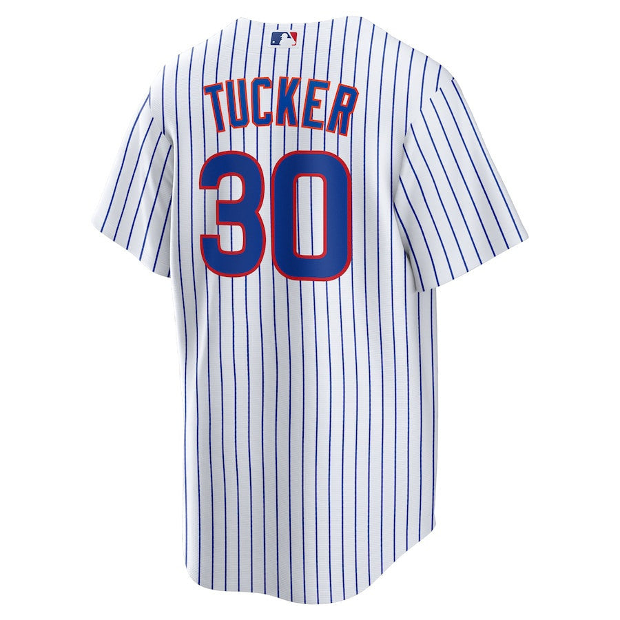 Kyle Tucker 30 Chicago Cubs Home Player Men Jersey - White