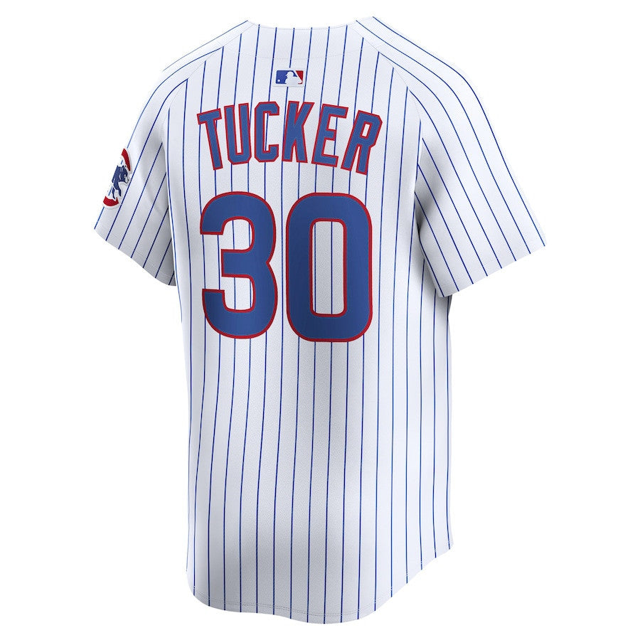 Kyle Tucker 30 Chicago Cubs Home Limited Player Men Jersey - White
