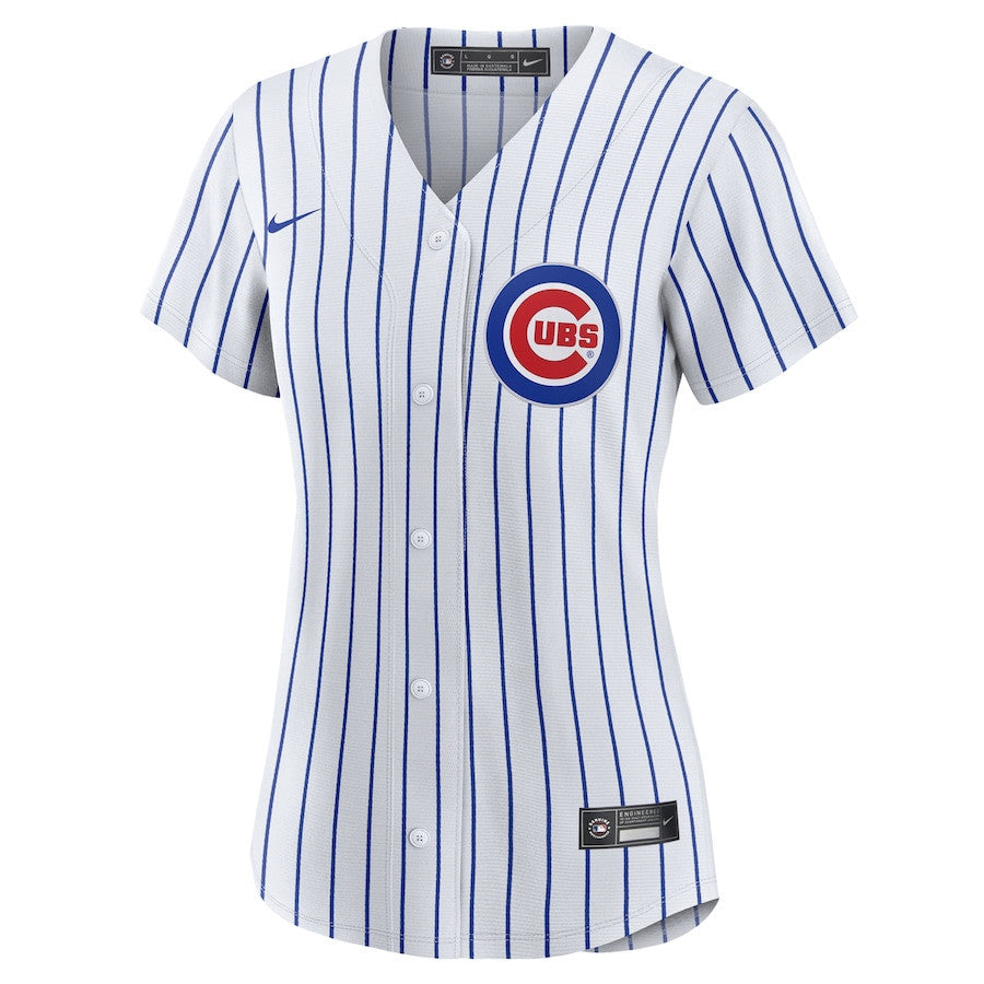 Kyle Tucker 30 Chicago Cubs Women's Home Player Jersey - White