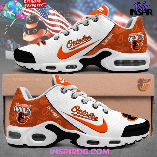 Baltimore Orioles 2024 Custom Name TN Shoes Sneakers For Men And Women