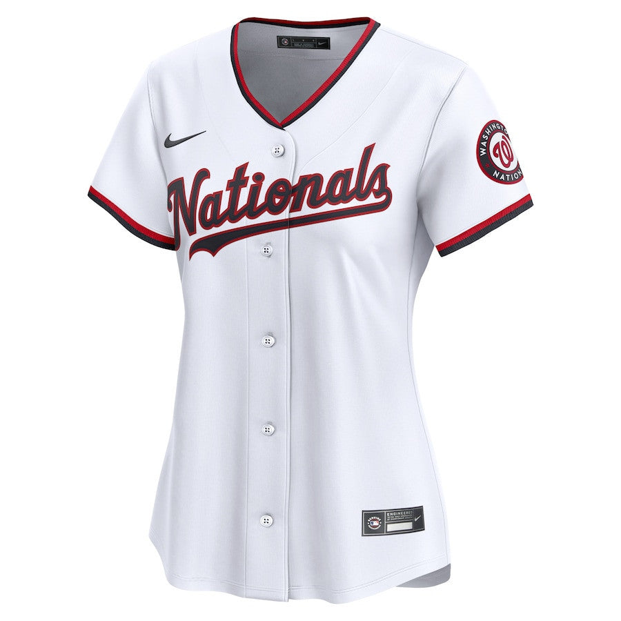 James Wood 29 Washington Nationals Women's Home Limited Player Jersey - White