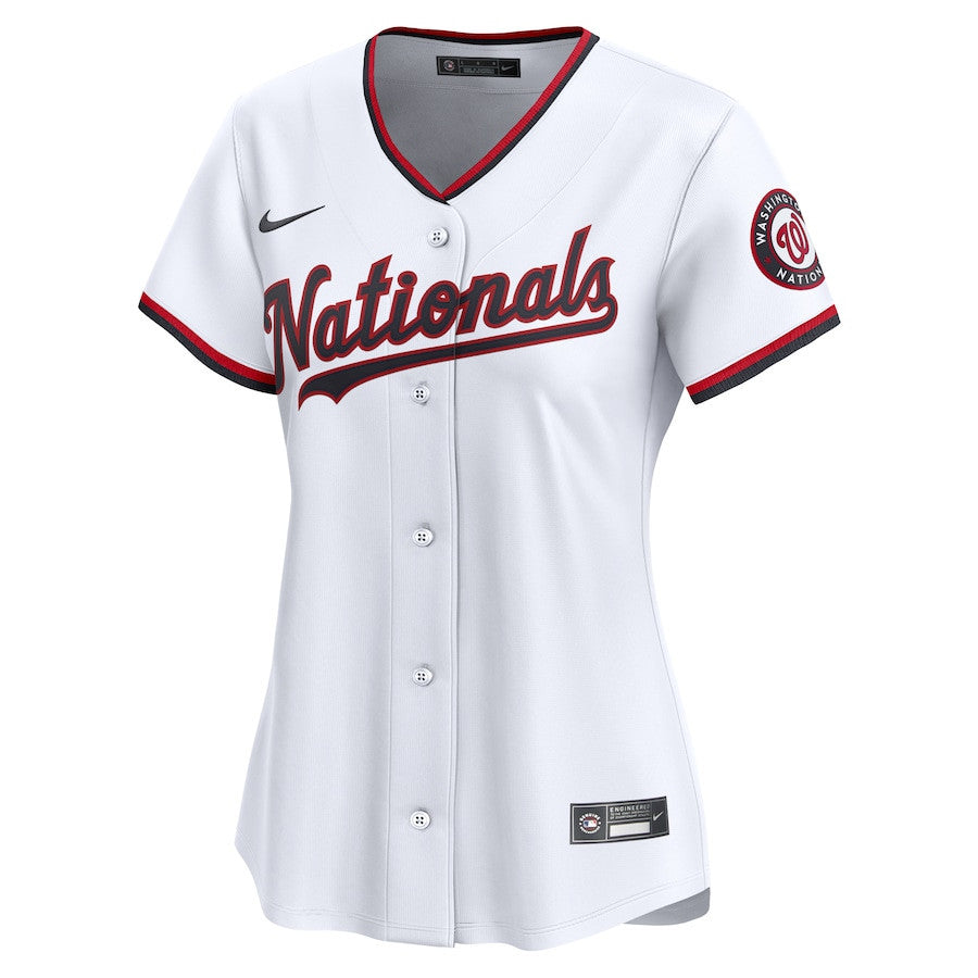 Dylan Crews 3 Washington Nationals Women's Home Limited Player Jersey - White