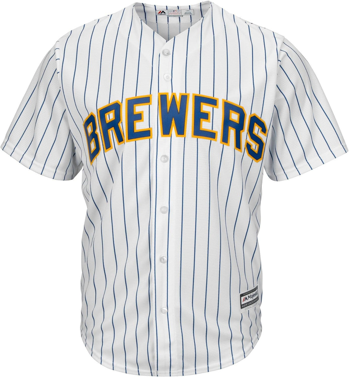 Bob Uecker 9 Milwaukee Brewers Men's White Jersey