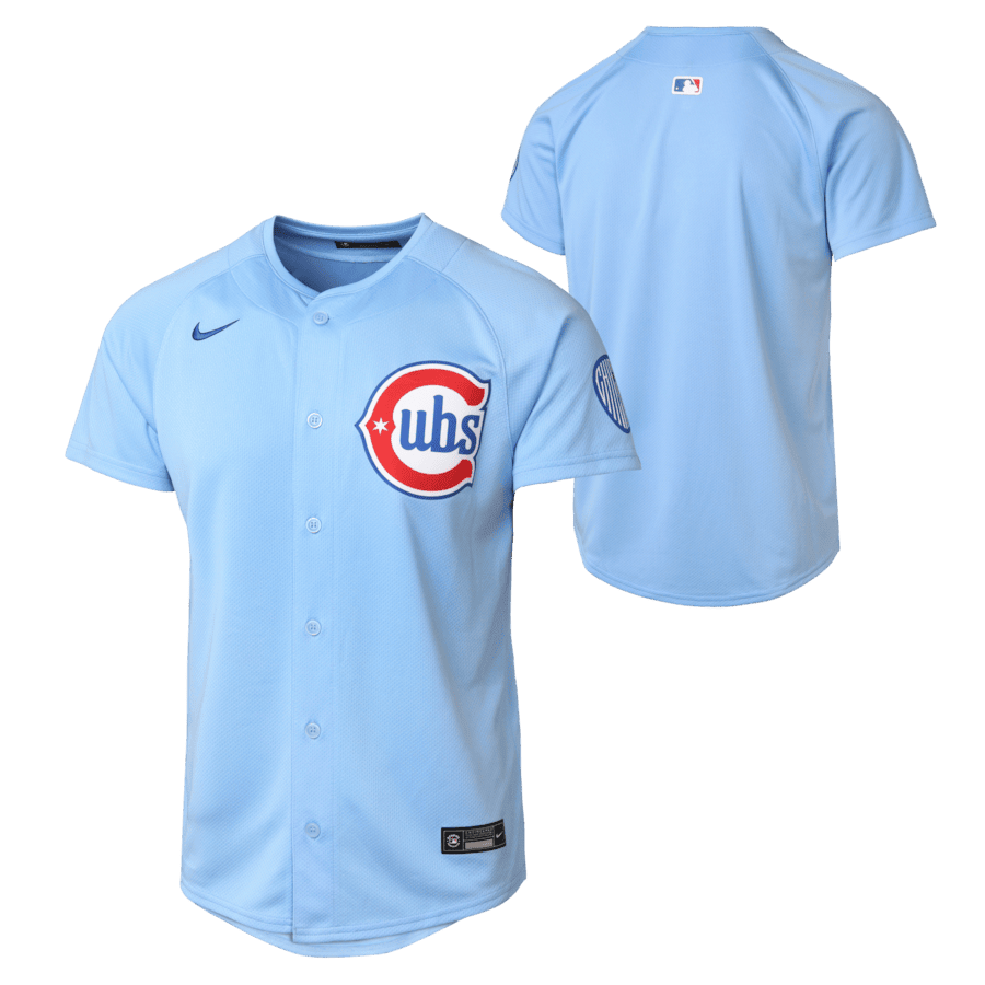 Chicago Cubs Limited Alternate 2 YOUTH Jersey - Baby Blue