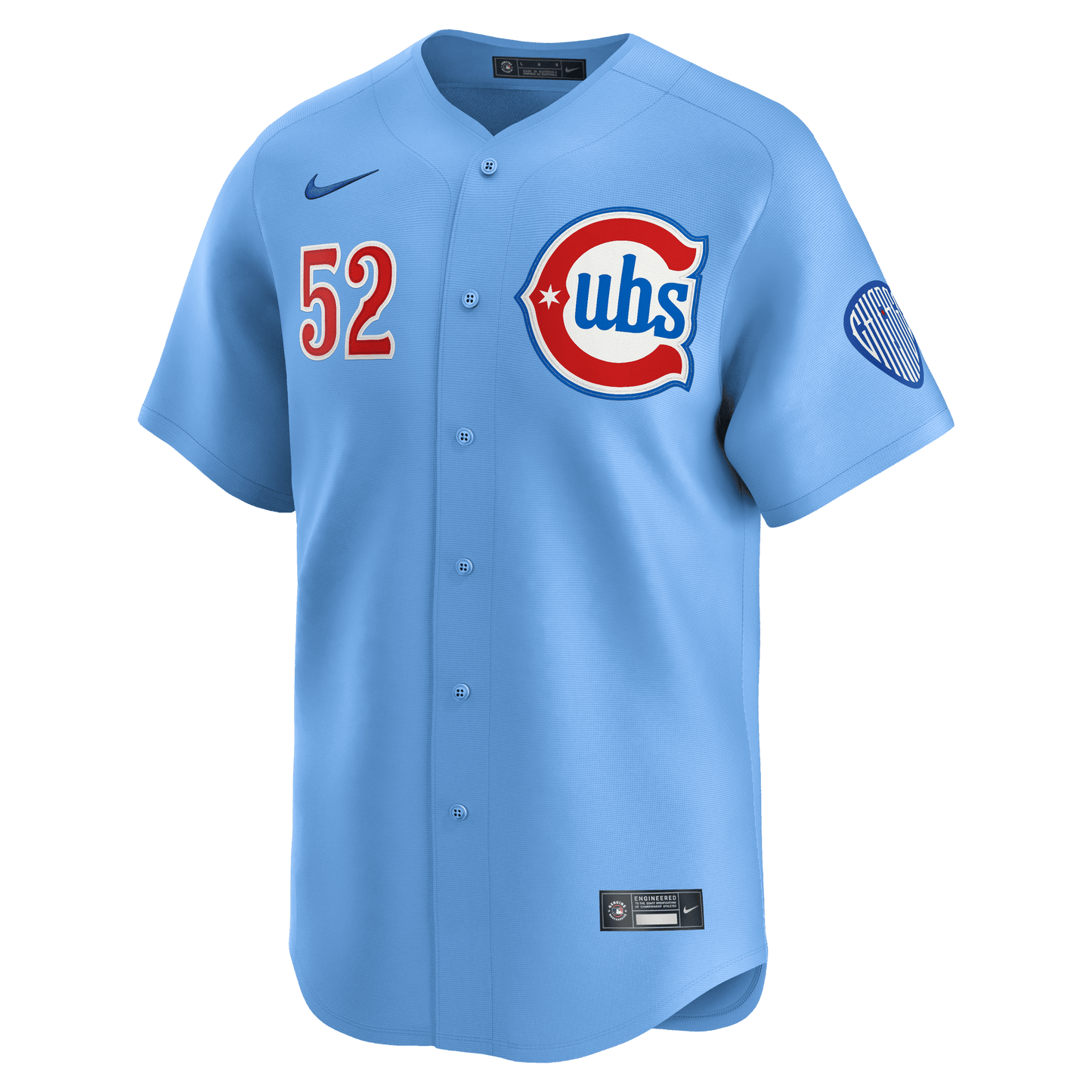 Pete Crow-Armstrong 52 Chicago Cubs Limited Alternate 2 Men Jersey - Baby Blue