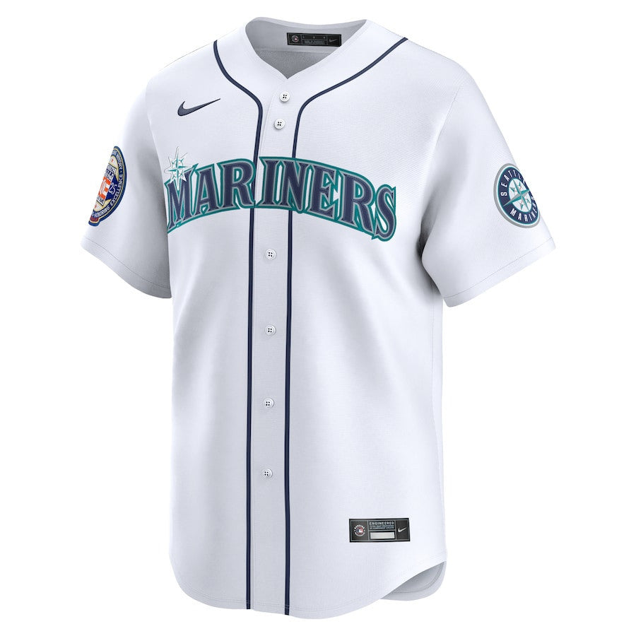 Ichiro Suzuki 51 Seattle Mariners 2025 National Baseball Hall of Fame Home Limited Player Men Jersey - White