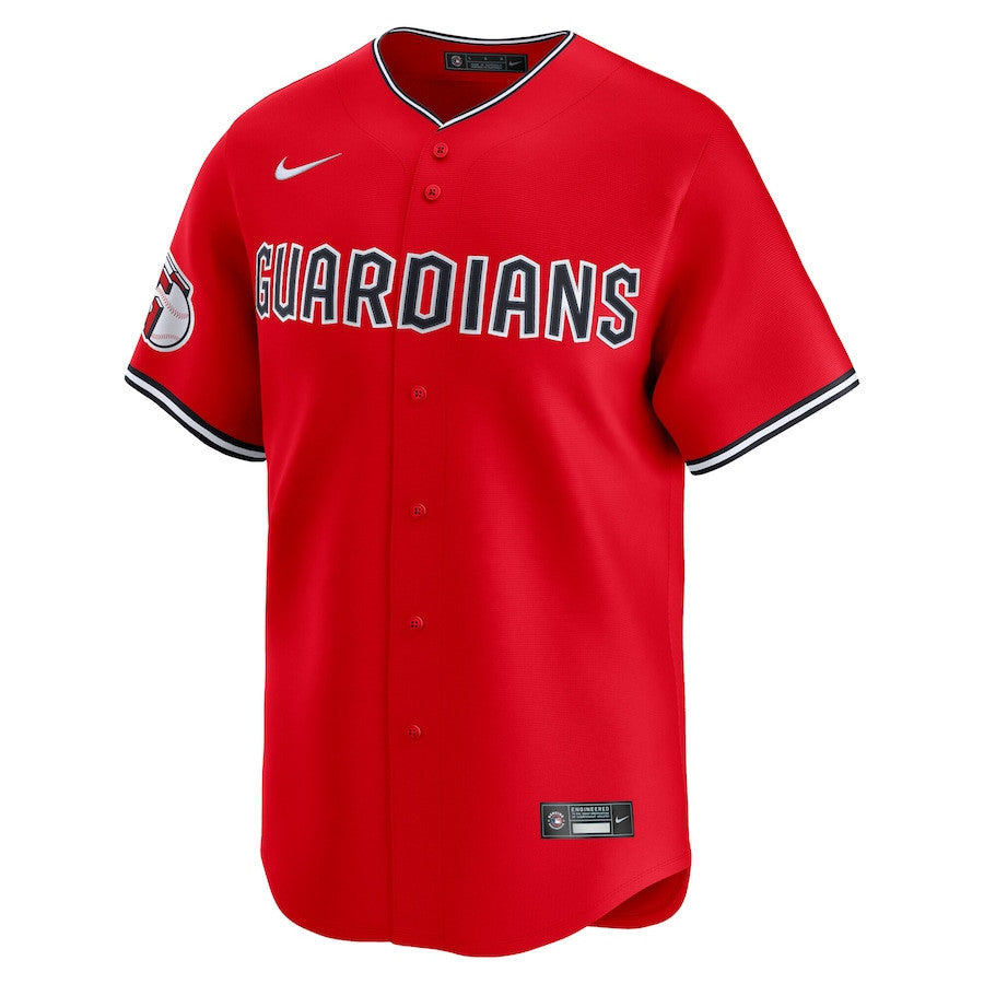 Jose Ramirez 11 Cleveland Guardians Alternate Limited Men Jersey - Red