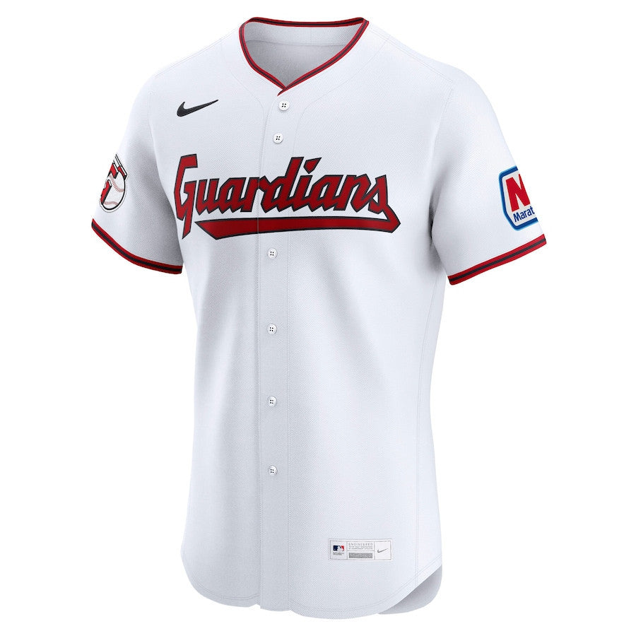 Cleveland Guardians Home Elite Men Jersey - White