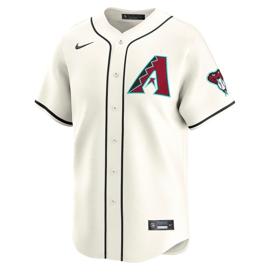 Ketel Marte 4 Arizona Diamondbacks Alternate Limited Player Men Jersey - Cream