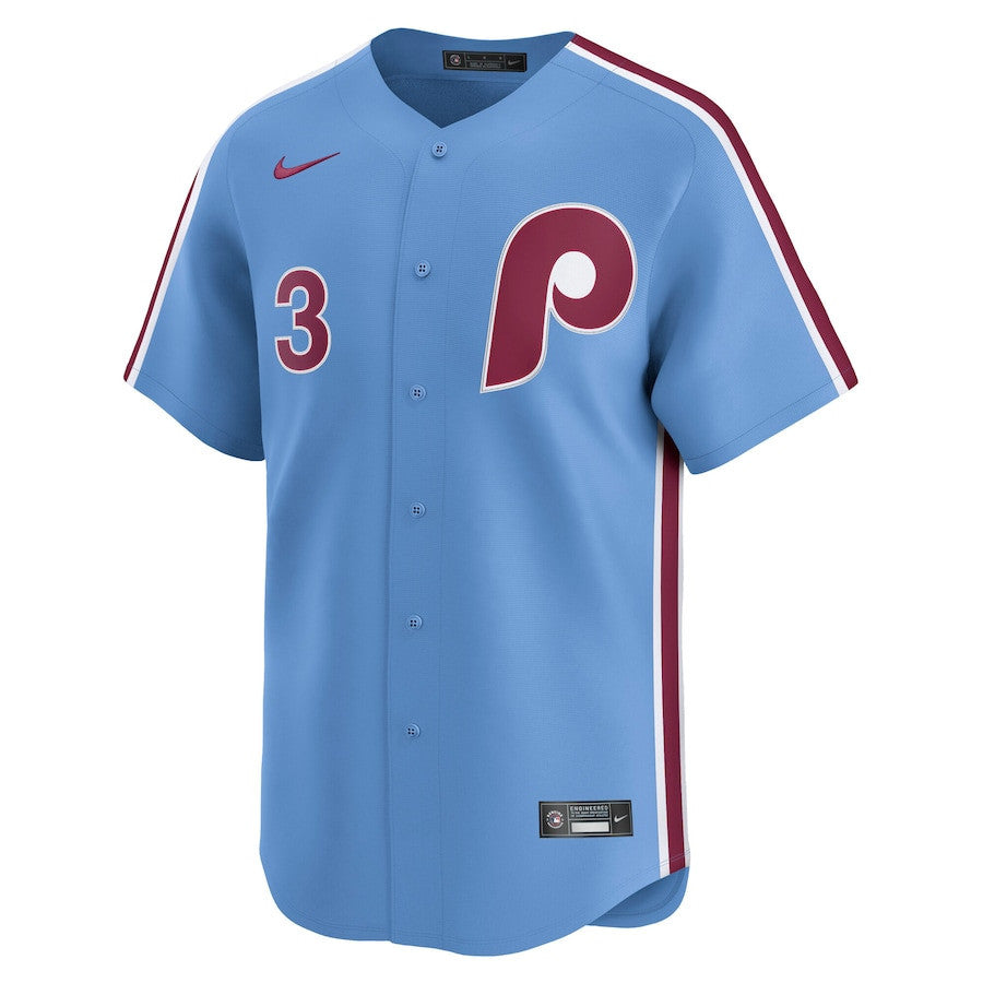 Bryce Harper 3 Philadelphia Phillies Alternate Limited Player Men Jersey - Light Blue
