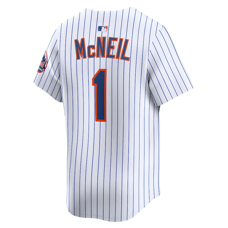 Jeff McNeil 1 New York Mets Alternate Limited Player Men Jersey - White