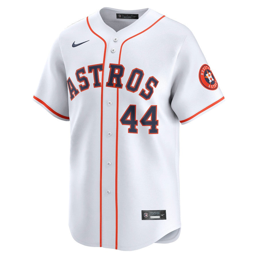 Yordan Alvarez 44 Houston Astros Home Limited Player Men Jersey - White