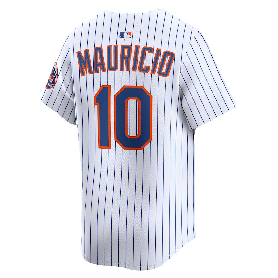 Ronny Mauricio 10 New York Mets Alternate Limited Player Men Jersey - White