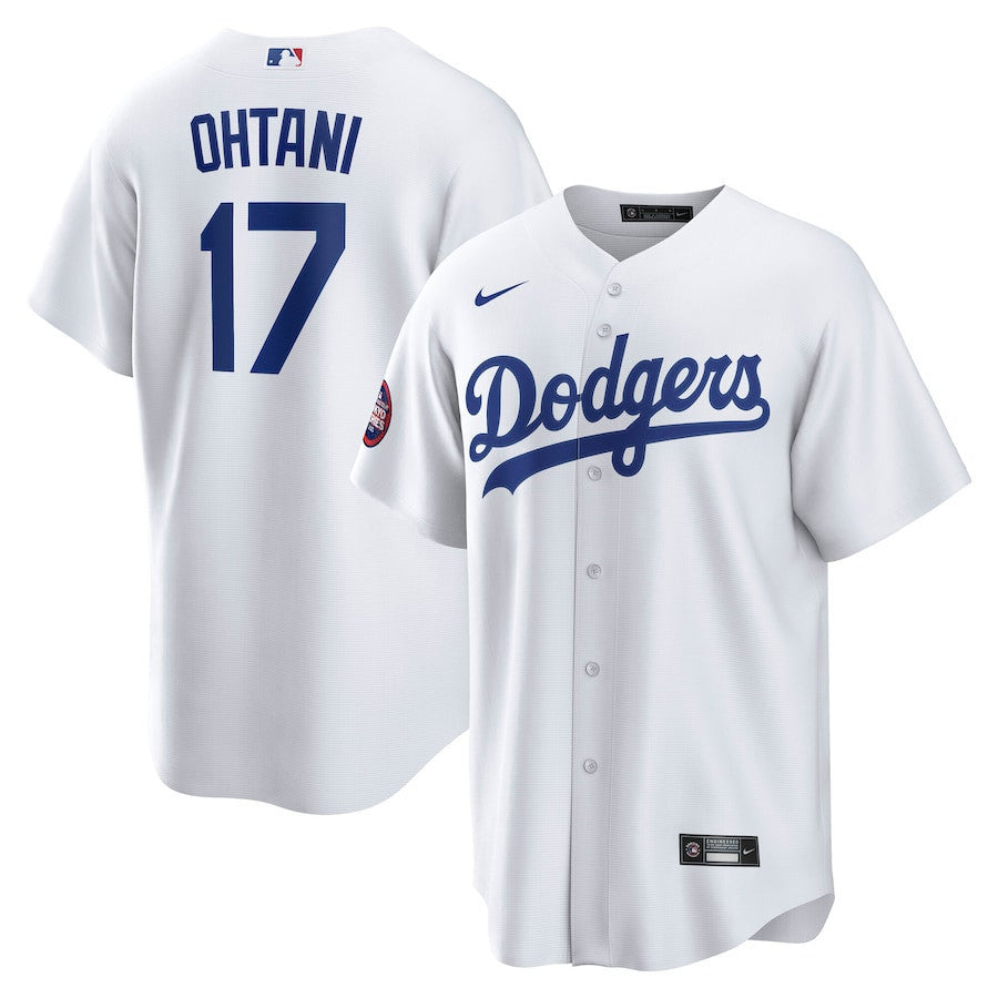 Shohei Ohtani 17 Los Angeles Dodgers 2025 MLB World Tour: Tokyo Series Home Player Men Jersey - White