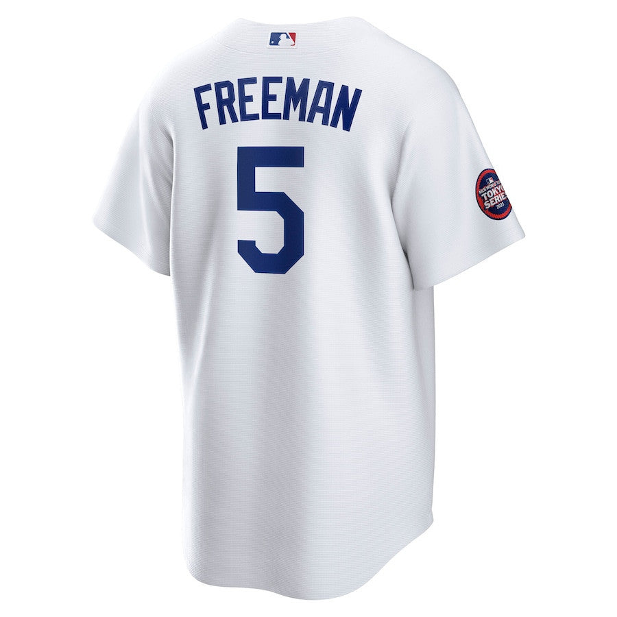 Freddie Freeman 5 Los Angeles Dodgers 2025 MLB World Tour: Tokyo Series Home Player Men Jersey - White