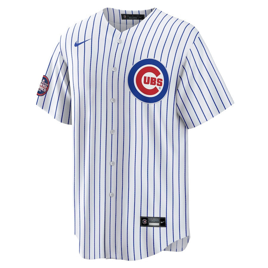 Nico Hoerner 2 Chicago Cubs 2025 MLB World Tour: Tokyo Series Home Player Men Jersey - White