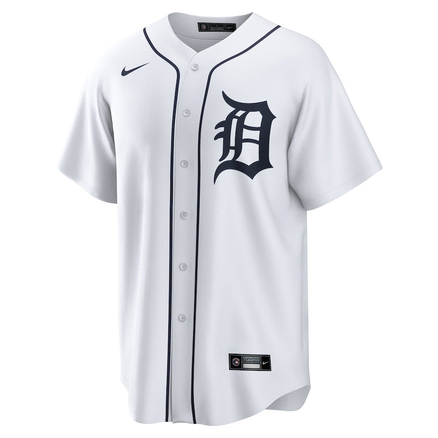 Kerry Carpenter 30 Detroit Tigers Home Men Jersey - White