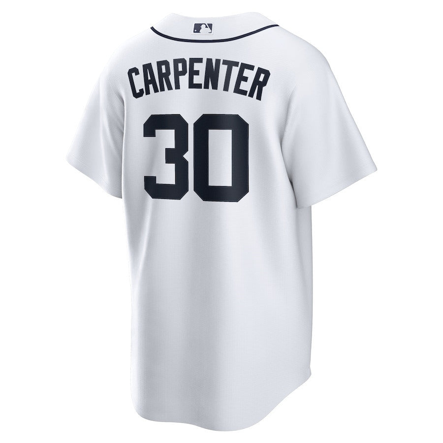 Kerry Carpenter 30 Detroit Tigers Home Men Jersey - White