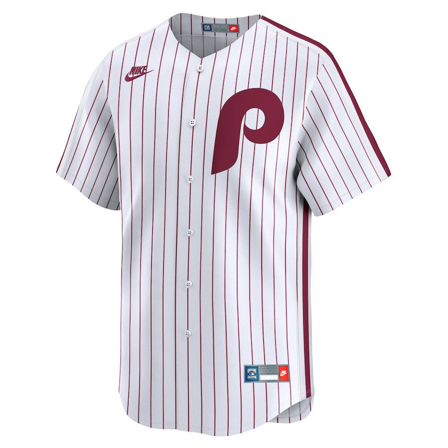 Philadelphia Phillies Throwback Cooperstown Collection Limited Men Jersey - White