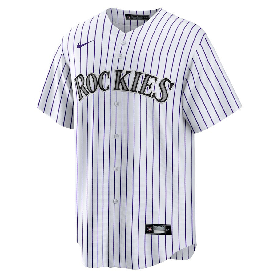 Michael Toglia 4 Colorado Rockies Home Men Jersey - White