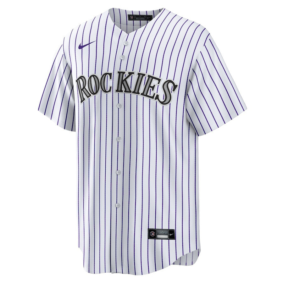 Ezequiel Tovar 14 Colorado Rockies Home Men Jersey - White