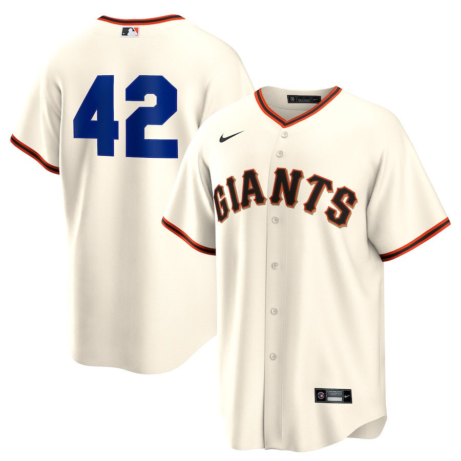 San Francisco Giants Home 2025 Jackie Robinson Day Men Jersey - Cream
