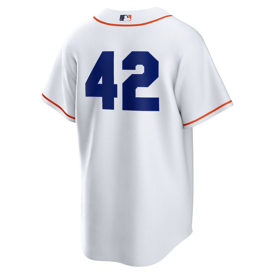 Houston Astros Home 2025 Jackie Robinson Day Men Jersey - White