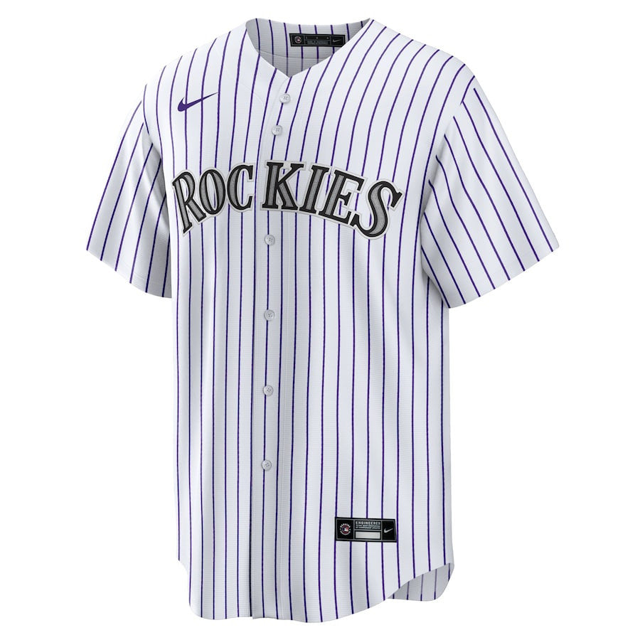 Colorado Rockies Home 2025 Jackie Robinson Day Men Jersey - White