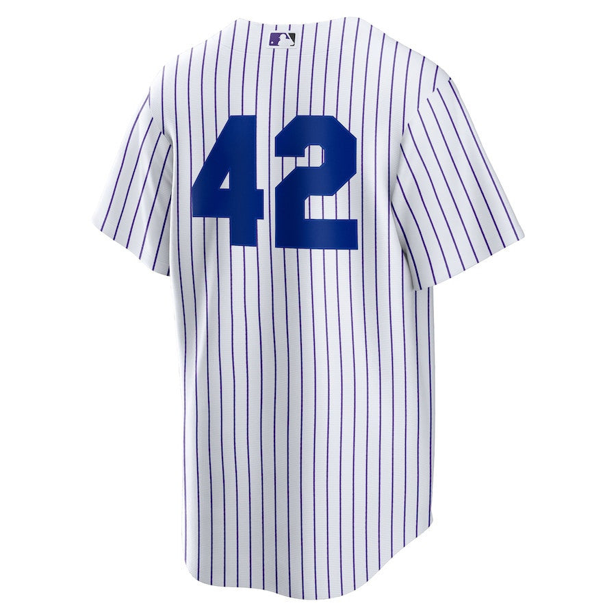 Colorado Rockies Home 2025 Jackie Robinson Day Men Jersey - White