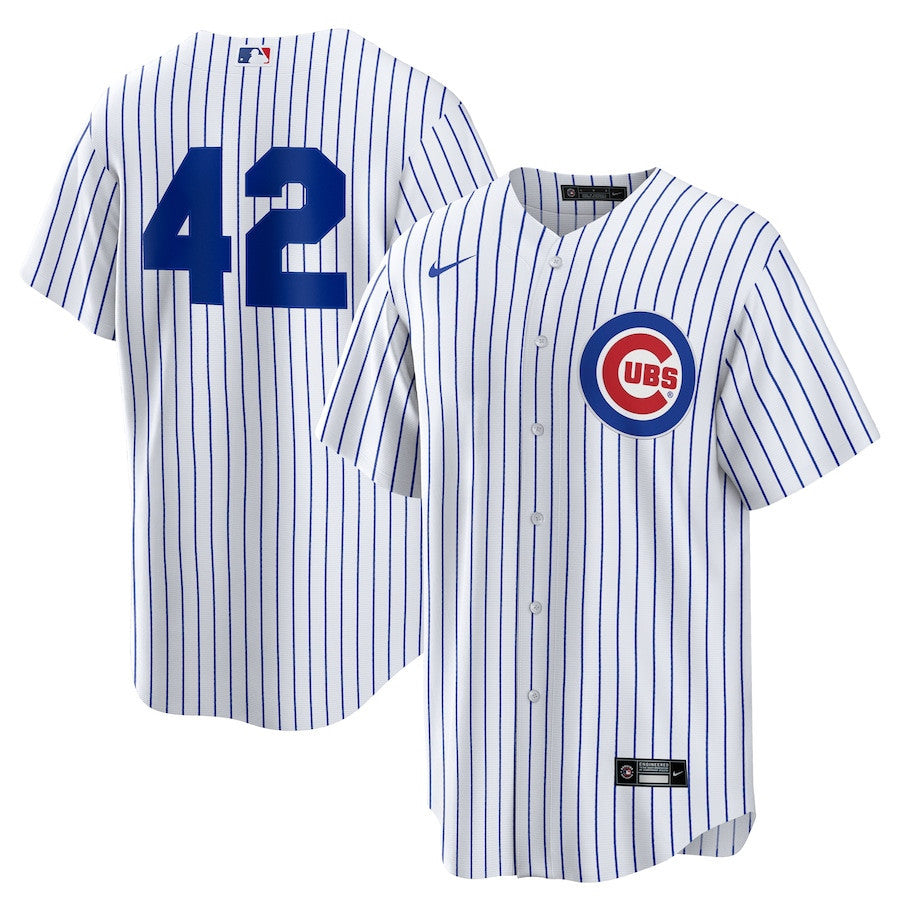 Chicago Cubs Home 2025 Jackie Robinson Day Men Jersey - White