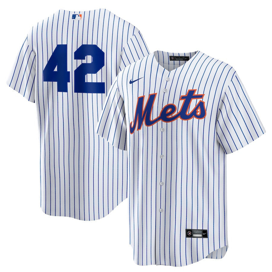 New York Mets Home 2025 Jackie Robinson Day Men Jersey - White