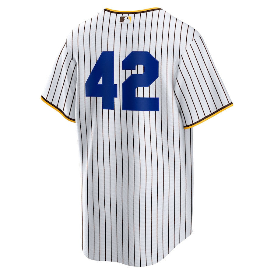 San Diego Padres Home 2025 Jackie Robinson Day Men Jersey - White