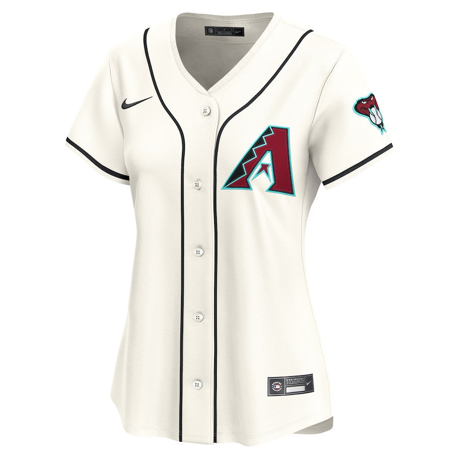 Arizona Diamondbacks Home 2025 Jackie Robinson Day Limited Women Jersey - Cream