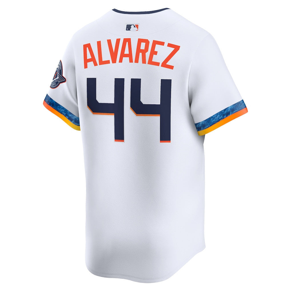 Yordan Álvarez 44 Houston Astros 2025 City Connect Limited Player Men Jersey - White
