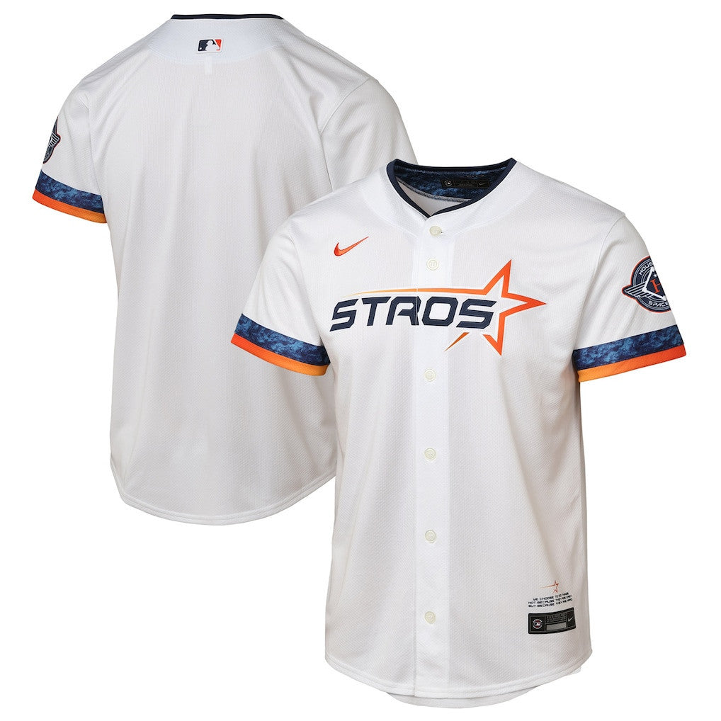 Houston Astros 2025 City Connect Limited YOUTH Jersey - White