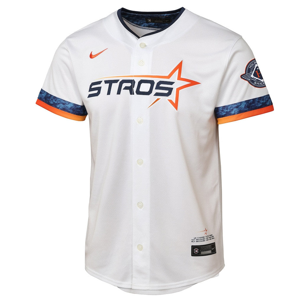 Houston Astros 2025 City Connect Limited YOUTH Jersey - White