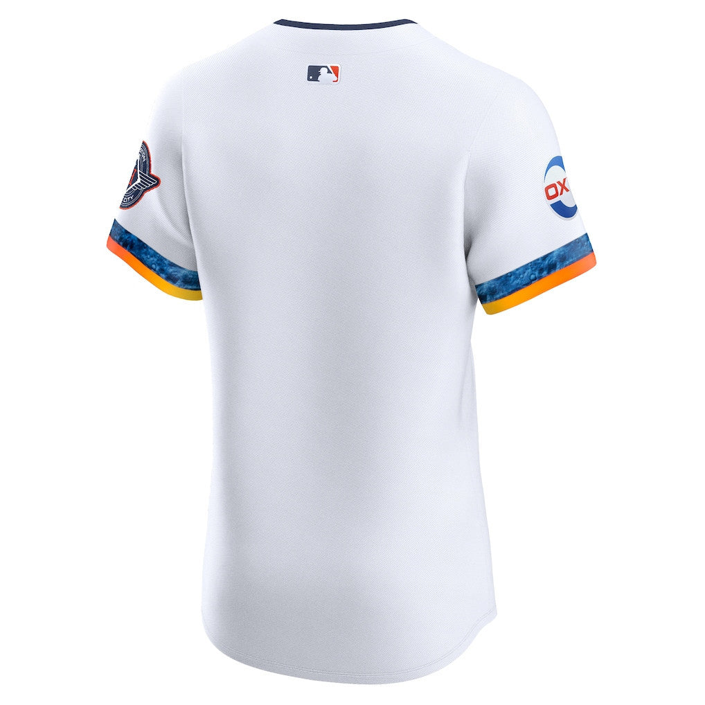 Houston Astros 2025 City Connect Elite Men Jersey - White