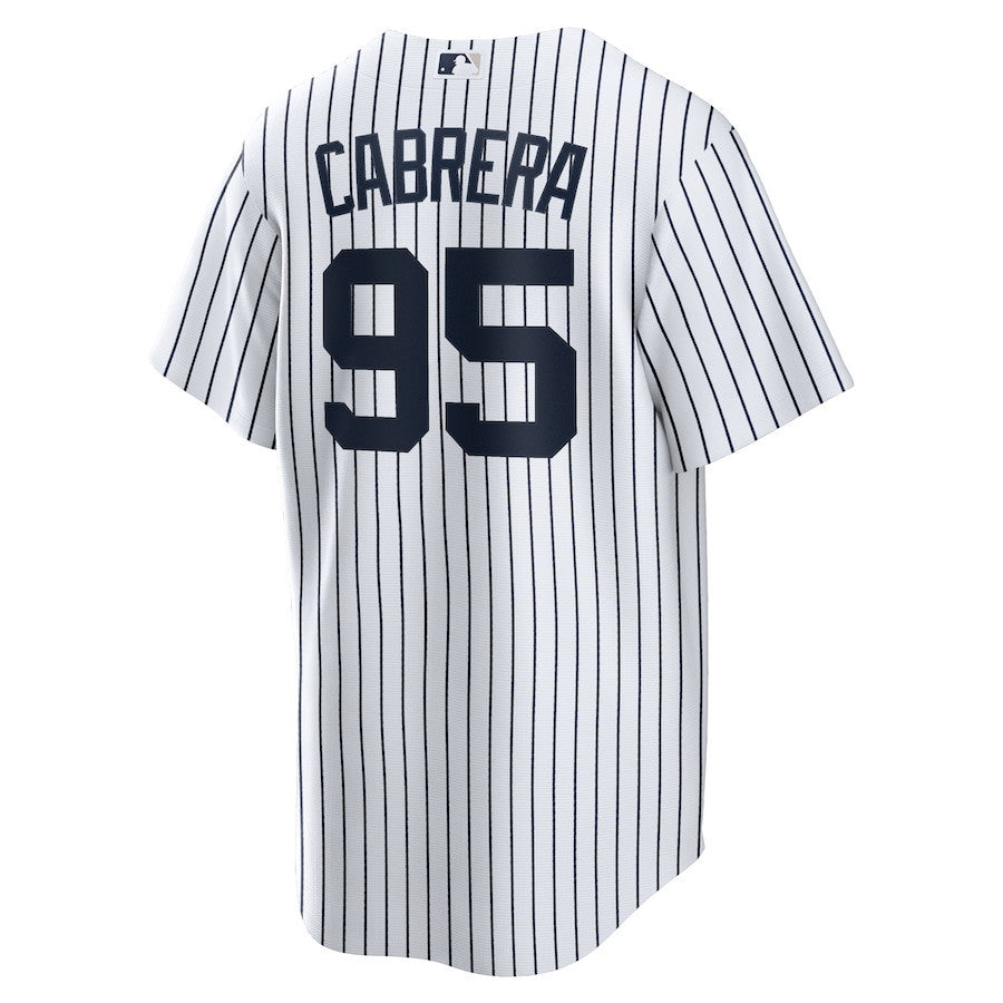 Oswaldo Cabrera 95 New York Yankees Home Men Jersey - White